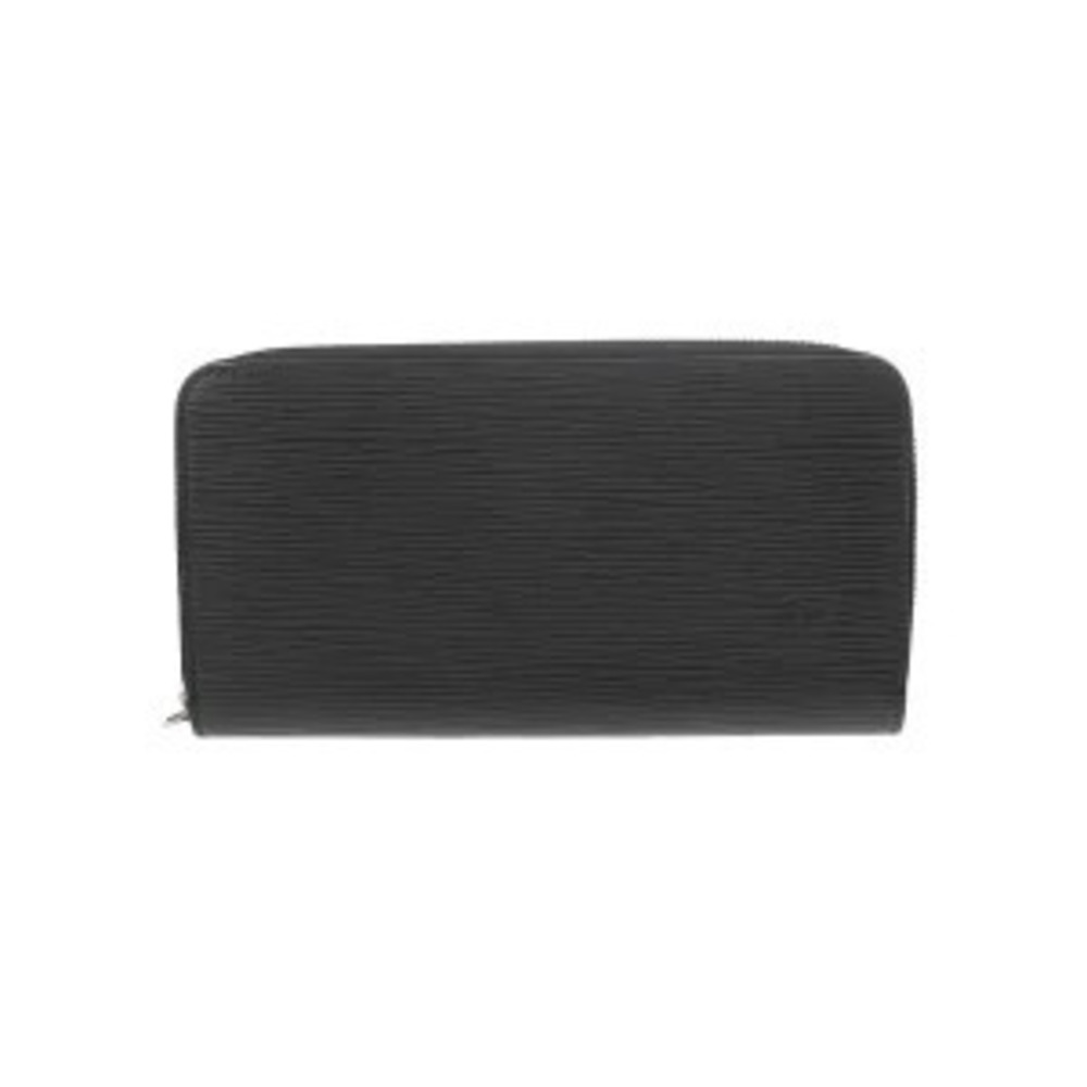 Louis Vuitton Epi Zippy Wallet Noir Black Leather Long